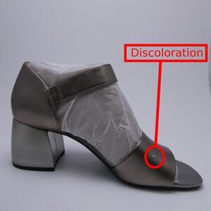 Vionic Chardonnay Women's Heeled Sandals - St Pewter Metallic Leat - "READ"